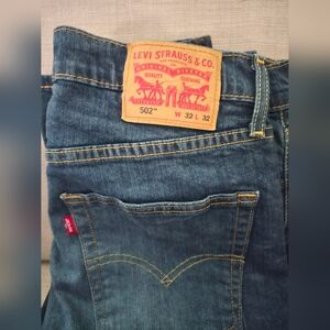 Levi's Men's Dark Blue Straight Jeans